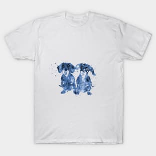 Dachshund, Dachshund couple T-Shirt